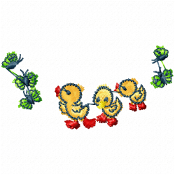 Small Birds Embroidery Design 3 Small Birds Embroidery Design 3